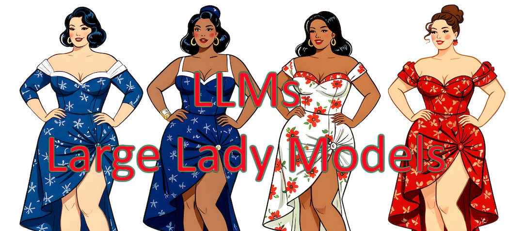 LLMs Large Lady Models - Large Language Models