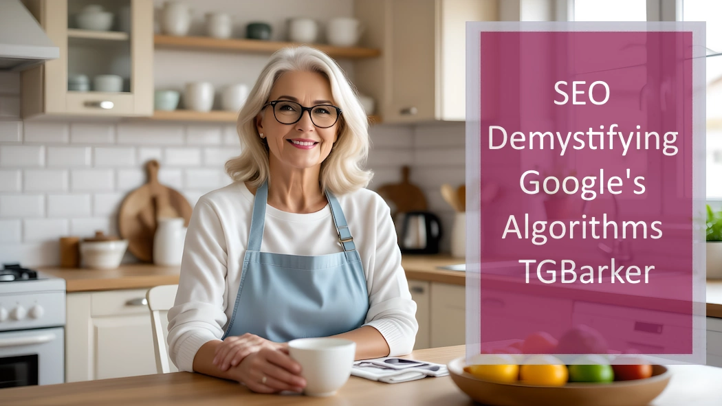 Mother in kitchen looking at camera